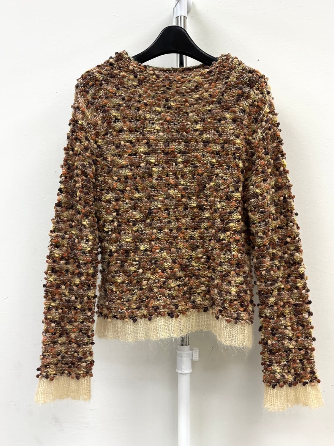 빈티지 브라운 울 니트 상품이미지5