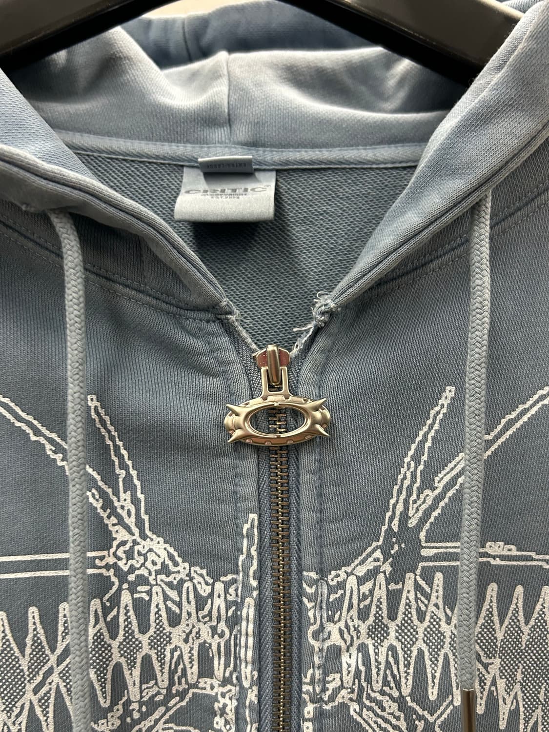 CRITIC 크리틱 후드 집업 상품이미지3