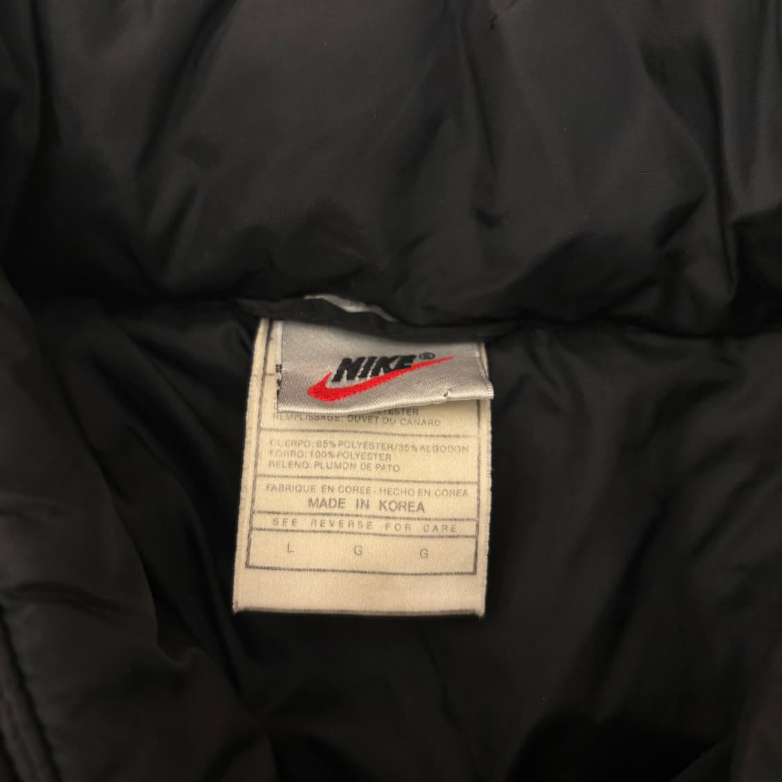 나이키 올드스쿨 빅로고 덕다운 패딩 상품이미지4