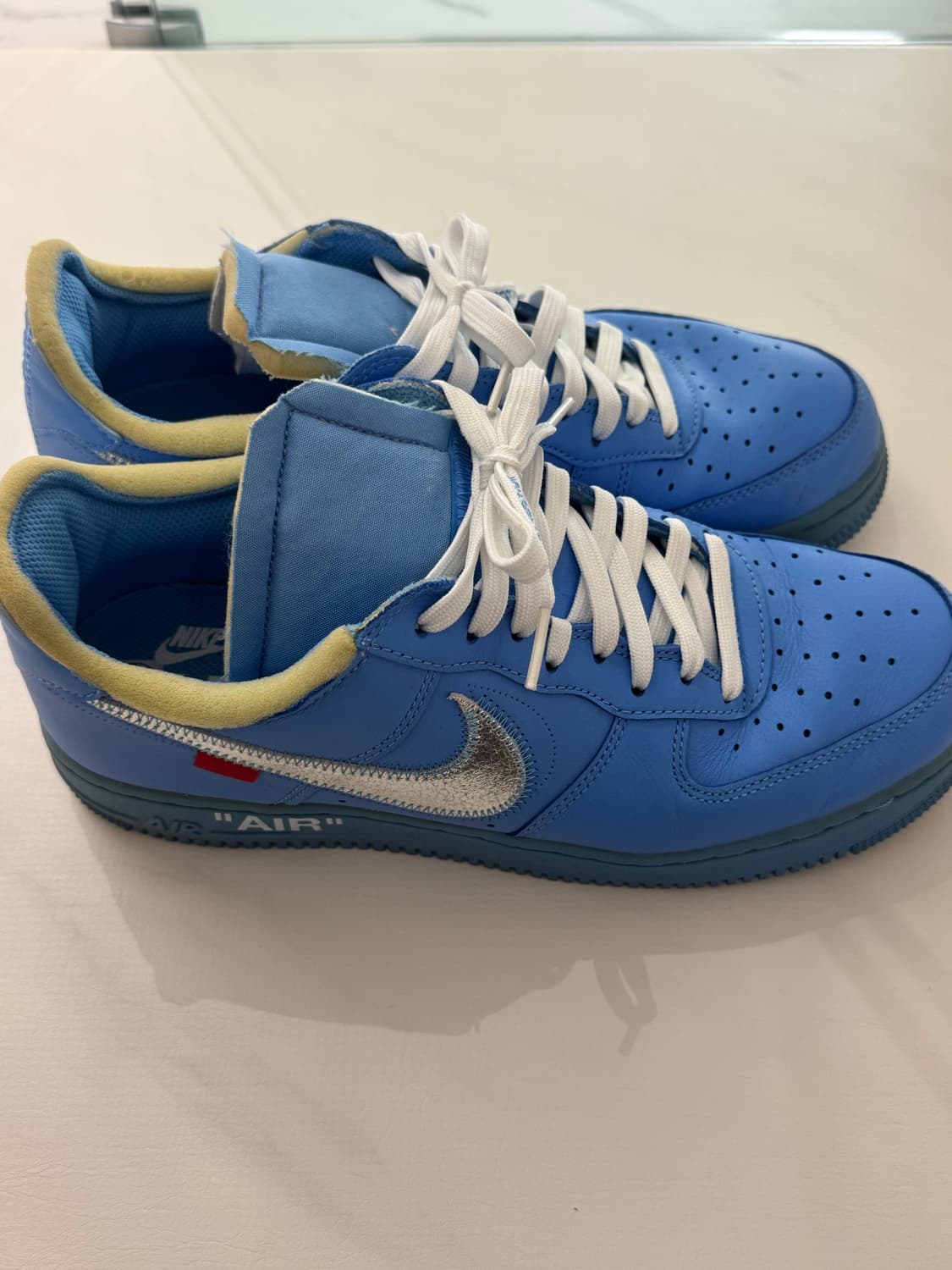 Nike  Off White Air Force 1 University 상품이미지2