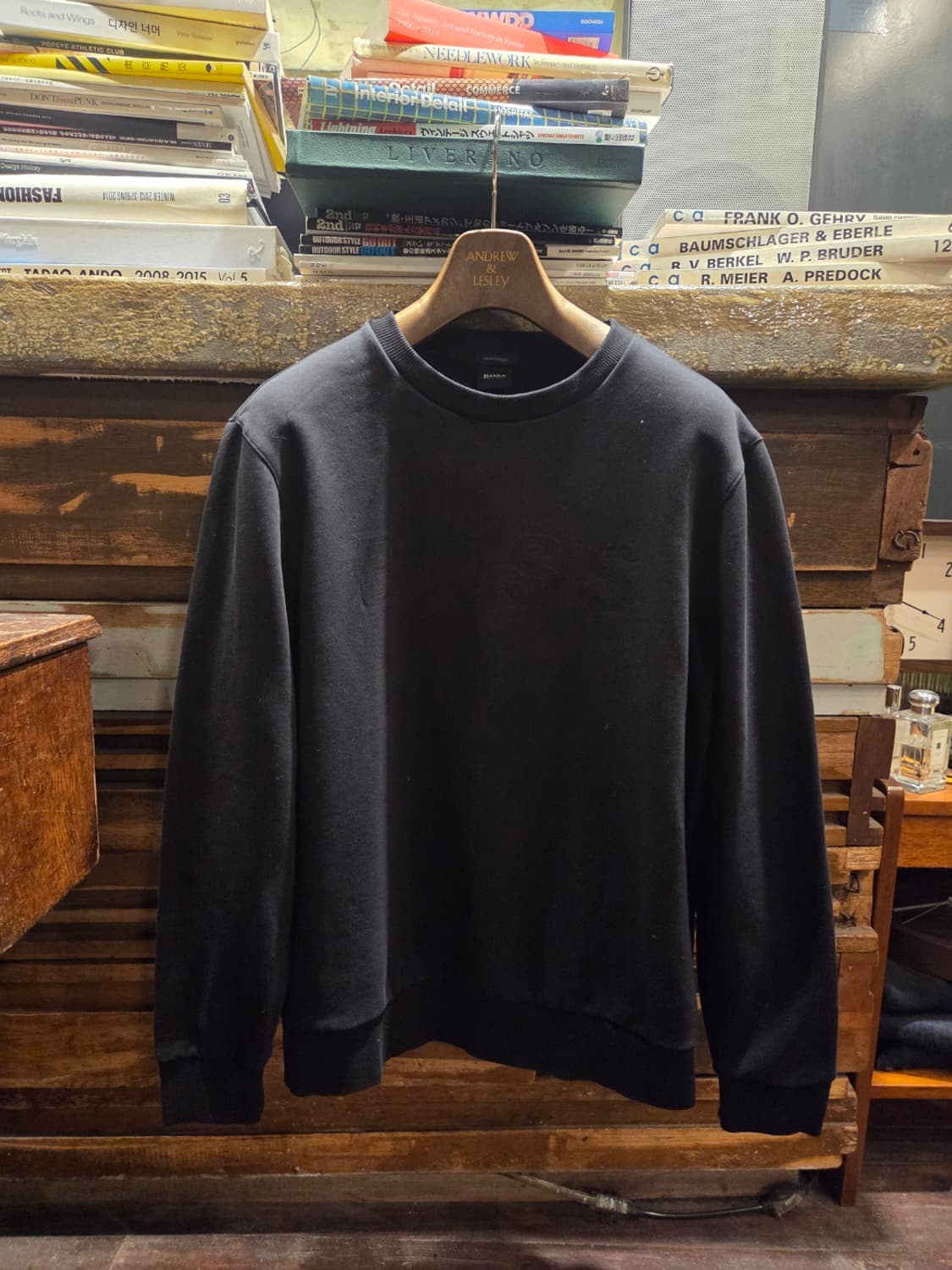 휴고보스 블랙라벨 스웻 상품이미지1