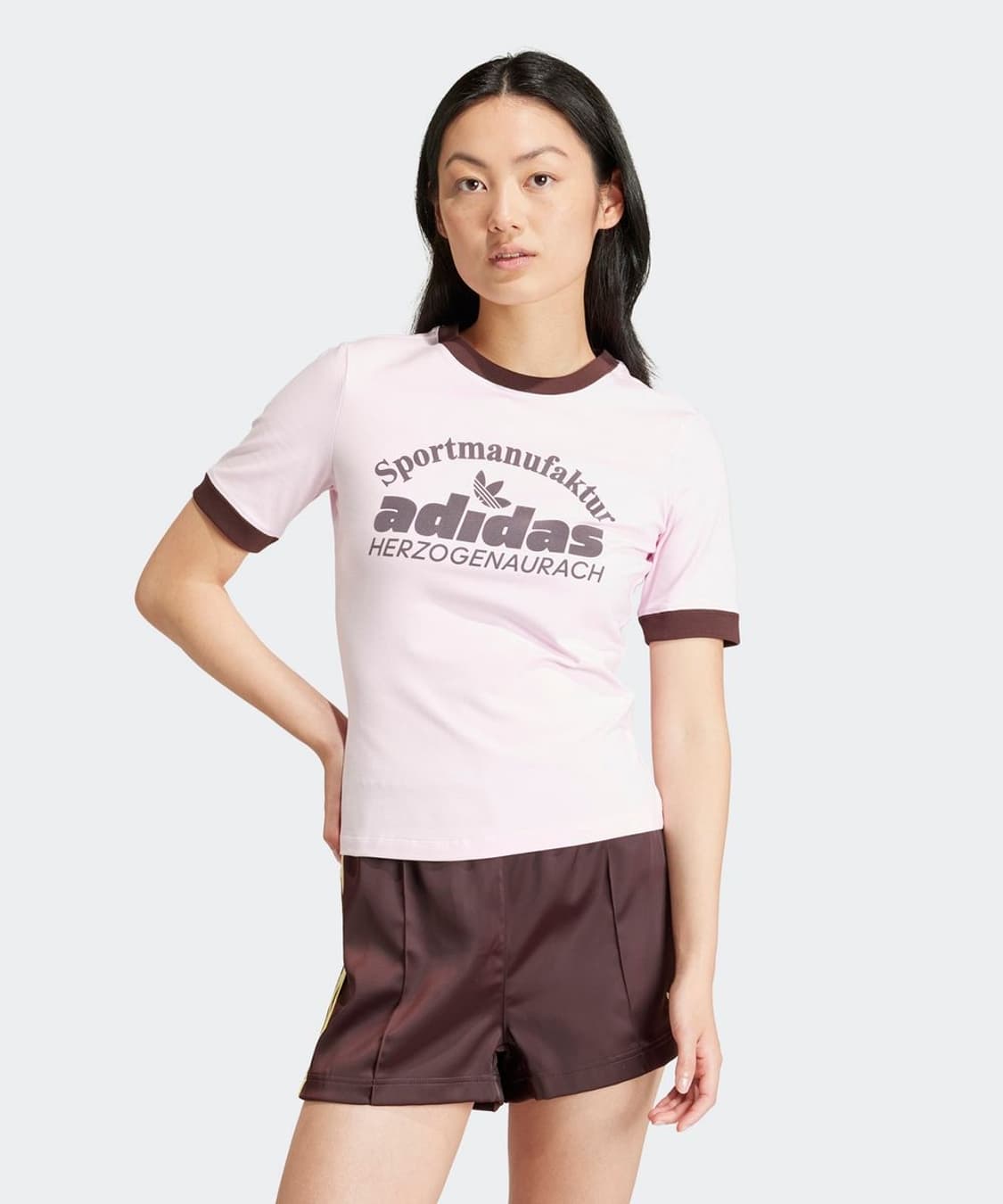 아디다스 레트로 그래픽 티 핑크 M사이즈 IR6087 상품이미지8