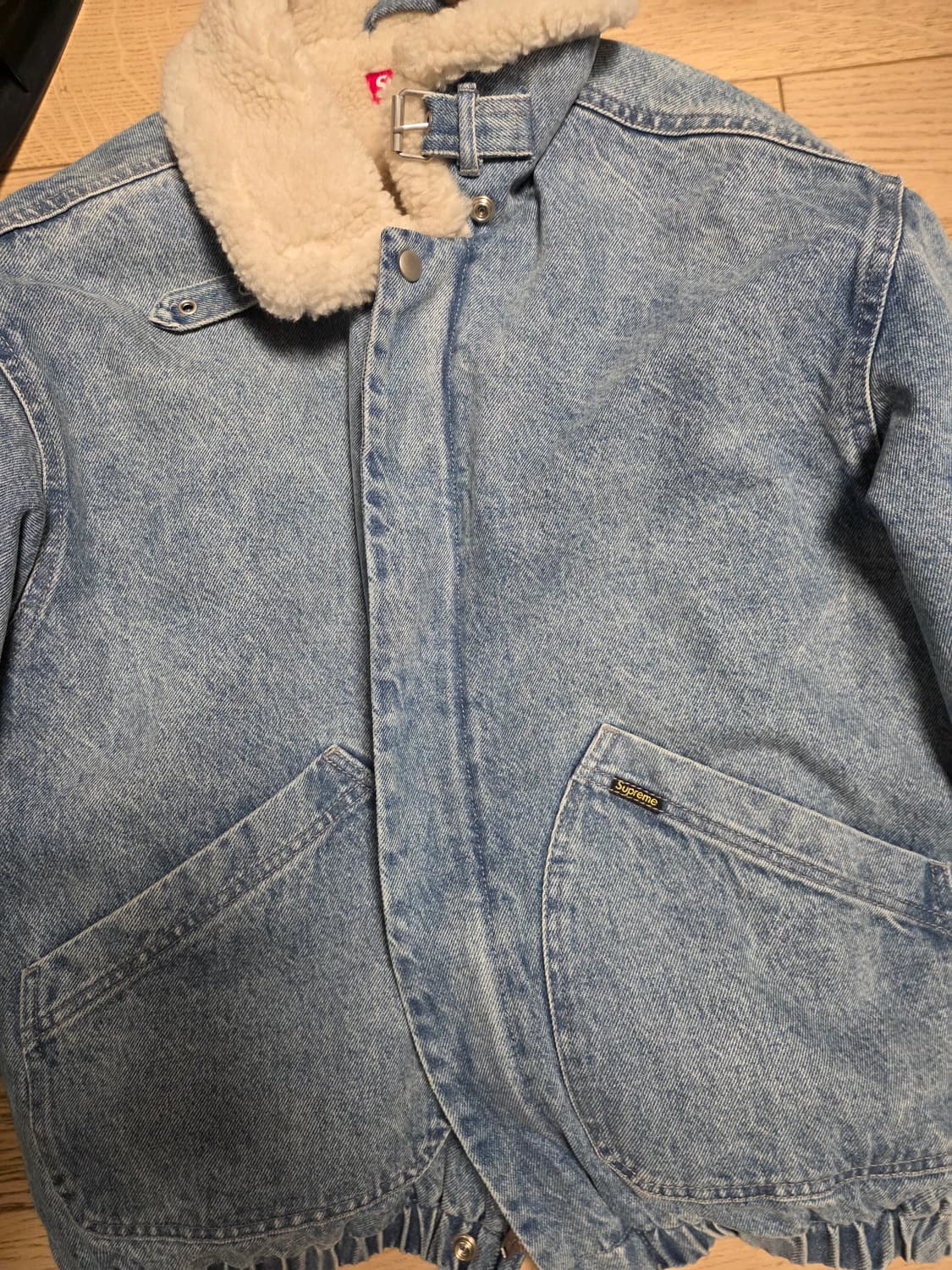 슈프림포우셔링 봄버 M사이즈 상품이미지6