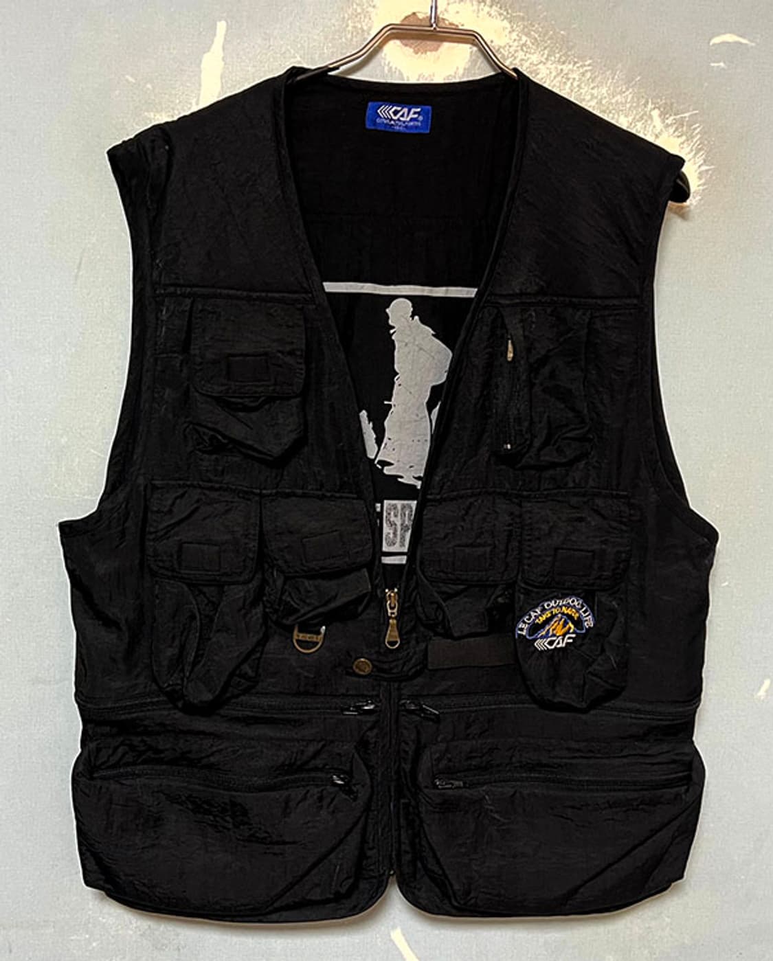 르까프 90s 남자 유틸리티 베스트 피싱조끼 블랙 춘추 L 100 상품이미지1