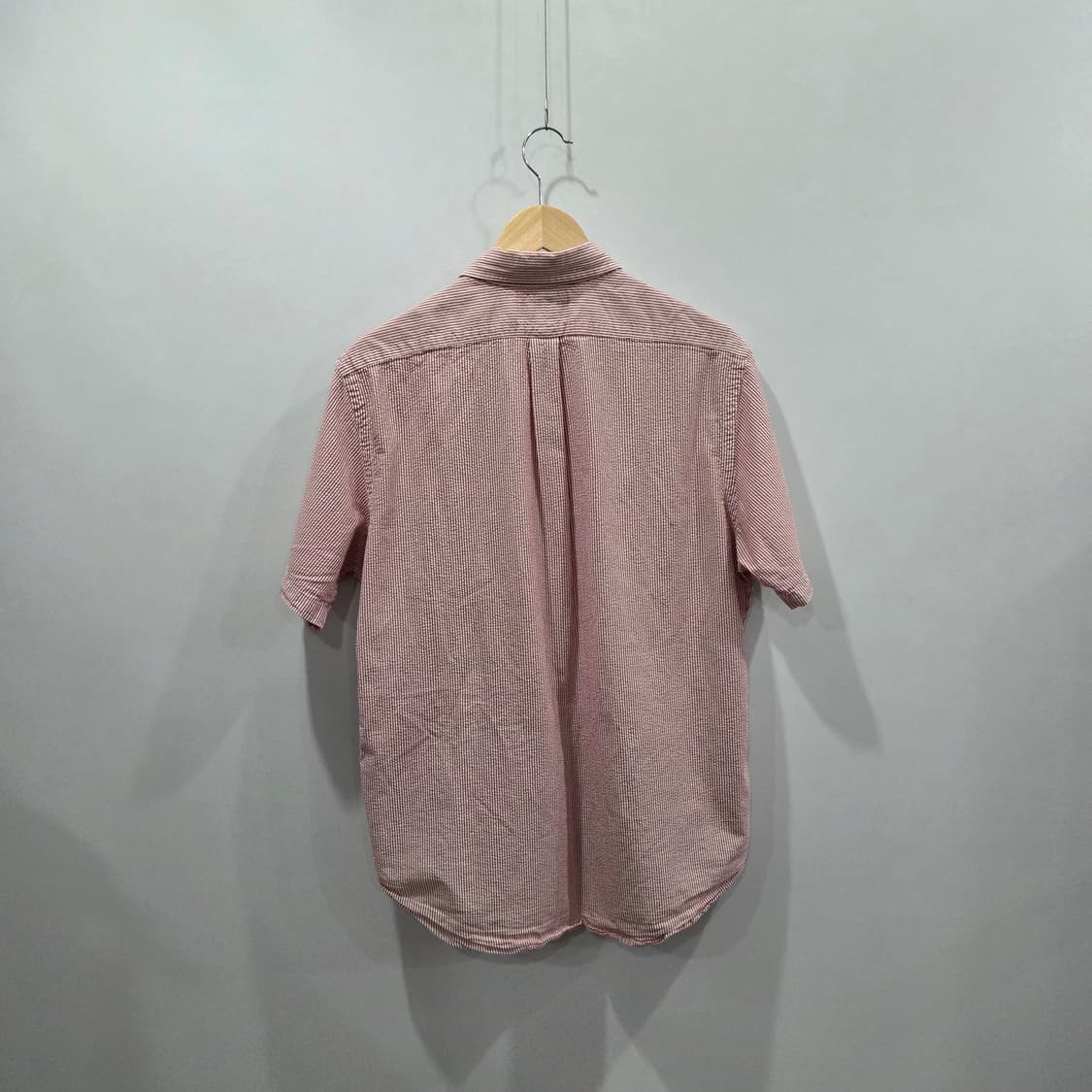 폴로랄프로렌 버튼다운 스트라이프 시어서커 반팔셔츠 L 상품이미지5