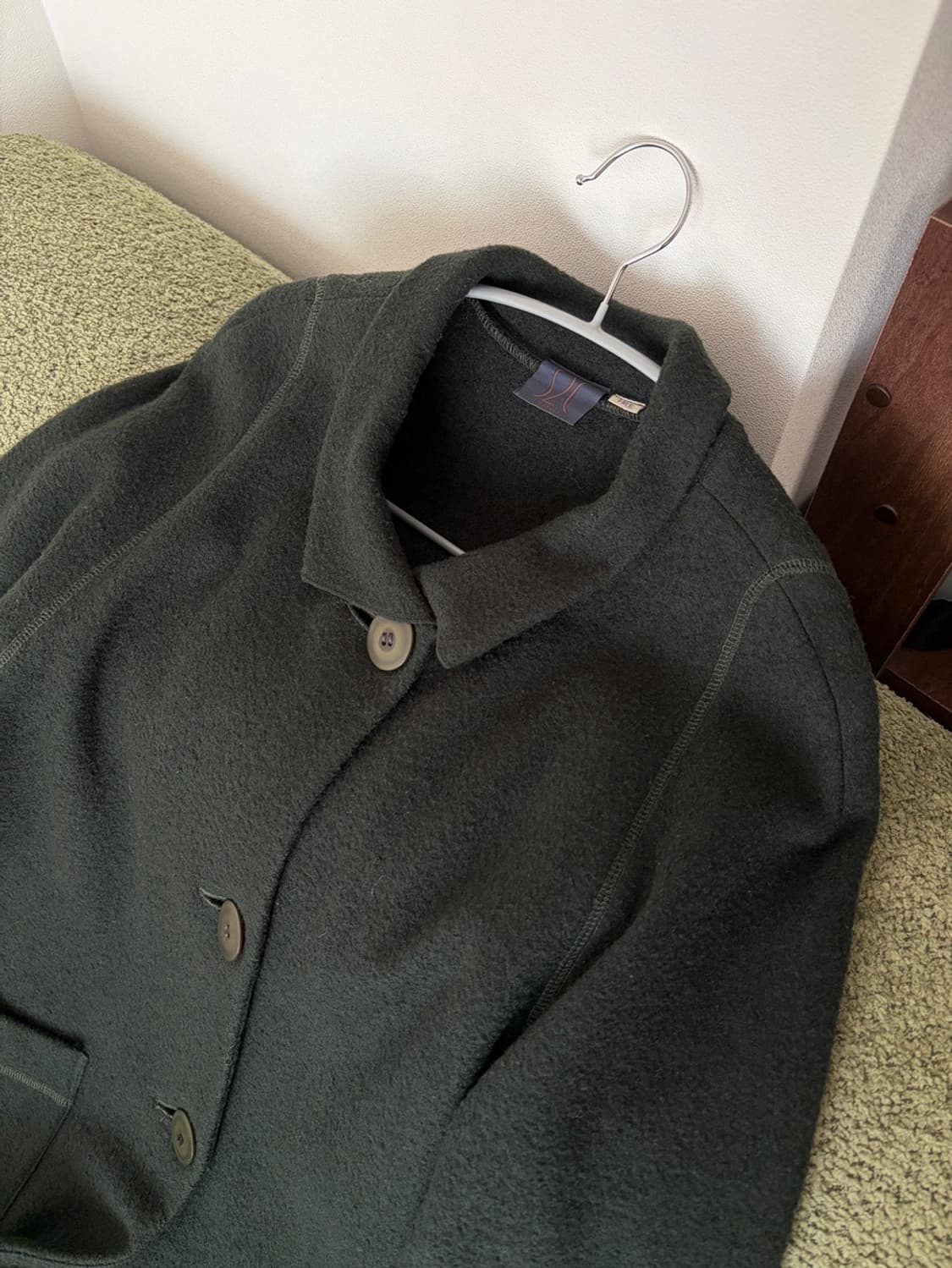 wool blended long coat 상품이미지8