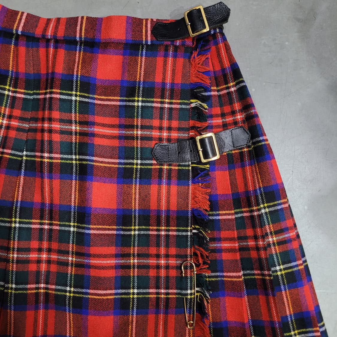 McGREGOR 맥그리거 아카이브 빈티지 타탄체크 랩스커트 상품이미지2