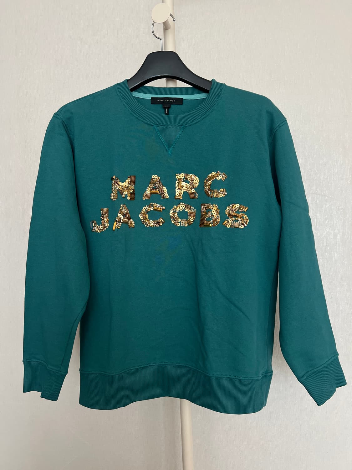 MARC JACOBS Sequin Logo Sweatshirt - Tur 상품이미지1