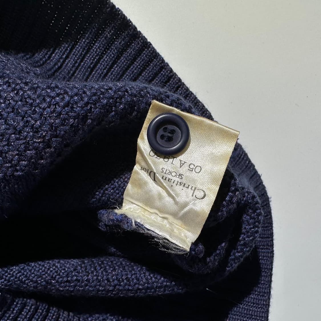 크리스챤 디올 로고 니트 베스트 가디건 상품이미지6