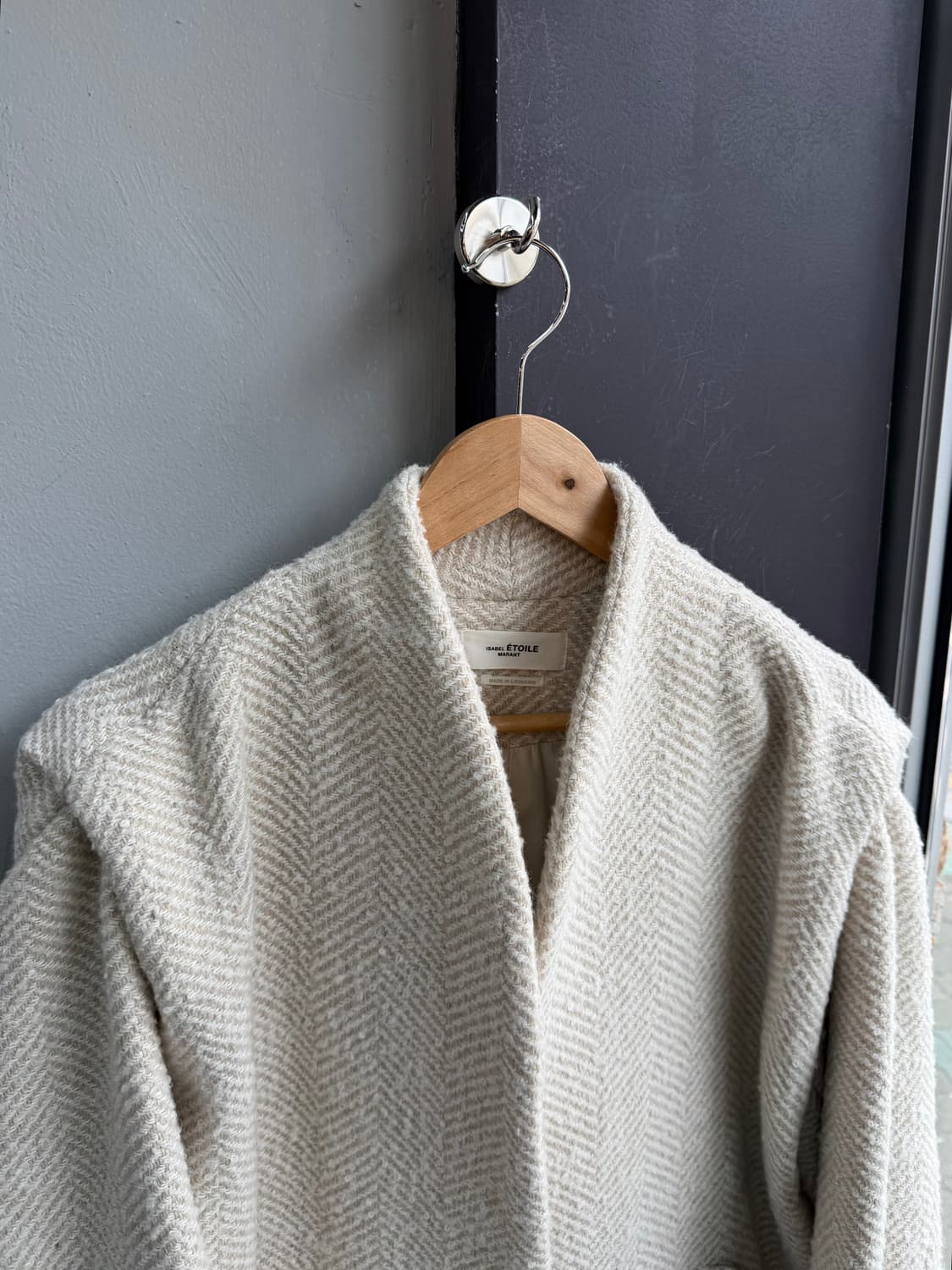 34/ 이자벨마랑 드로고 헤링본 우븐 자켓 상품이미지5