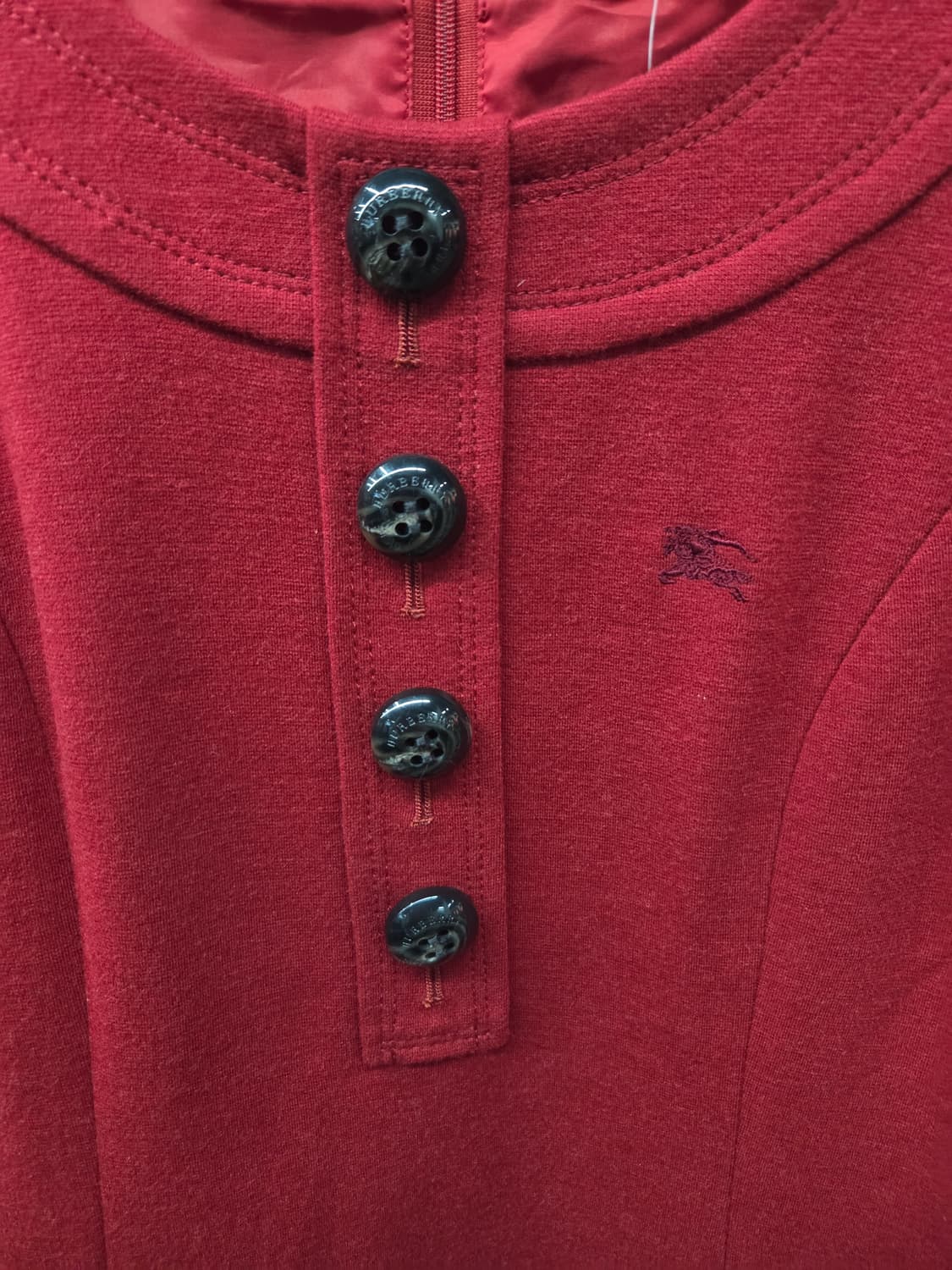 BURBERRY 버버리 레드 미니원피스 상품이미지2