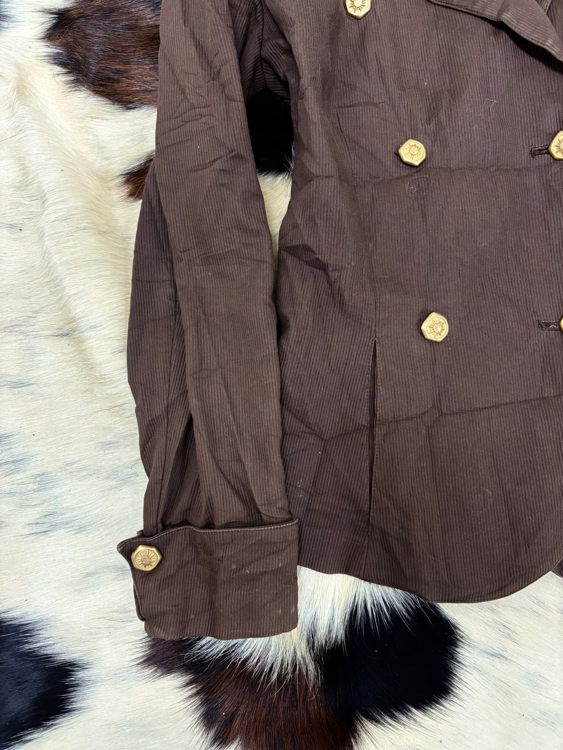  [49AV JUNKO SHIMADA]Brown Gold Button J 상품이미지4