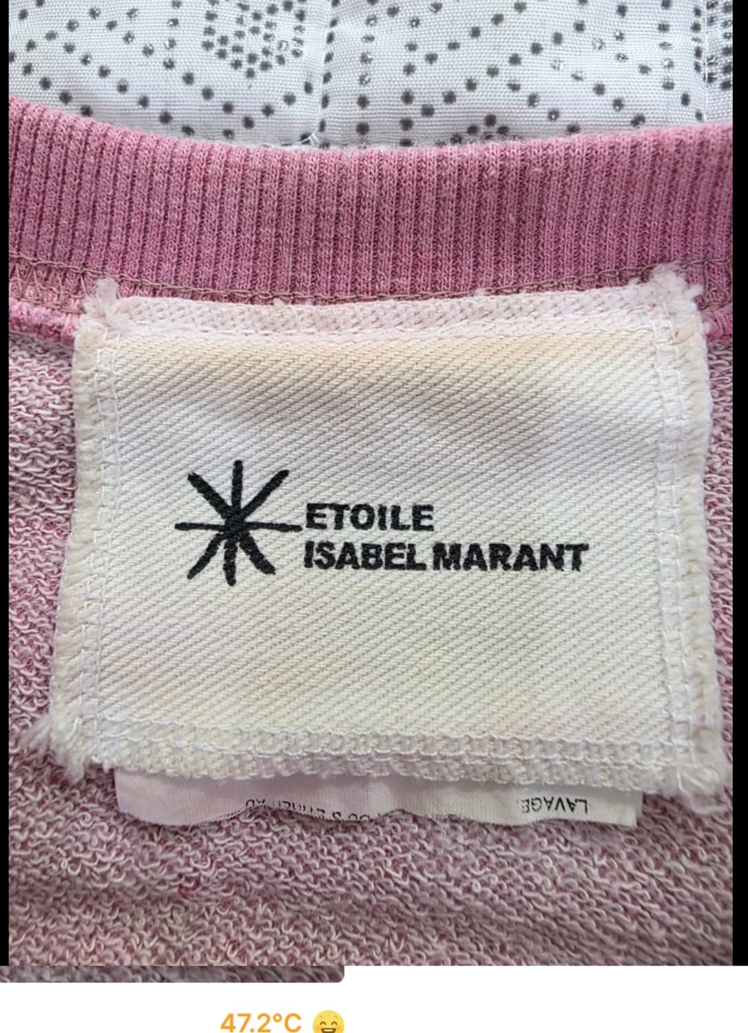 분홍색 O자 맨투맨 티셔츠 ~55반 상품이미지6