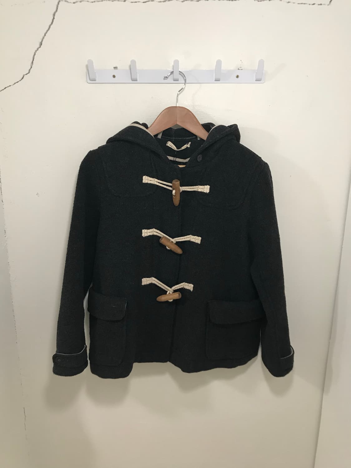 charcoal duffel coat 상품이미지3