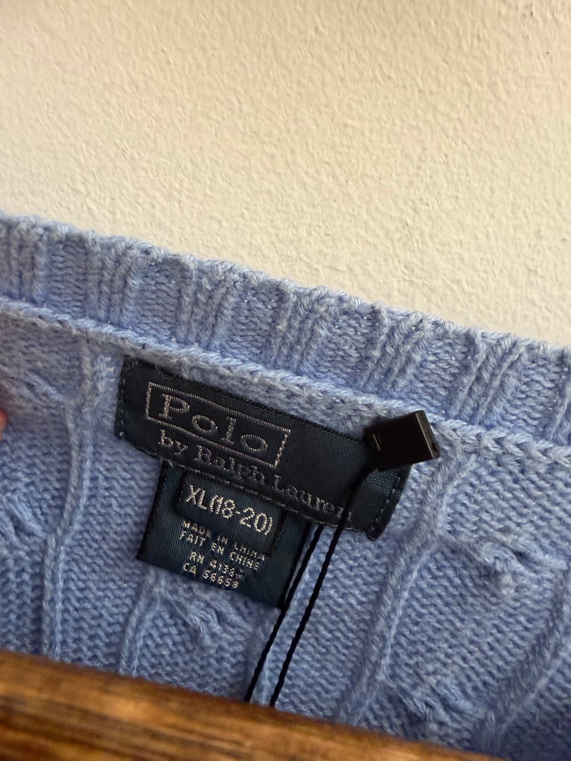 N69. 폴로 꽈배기 니트 상품이미지2