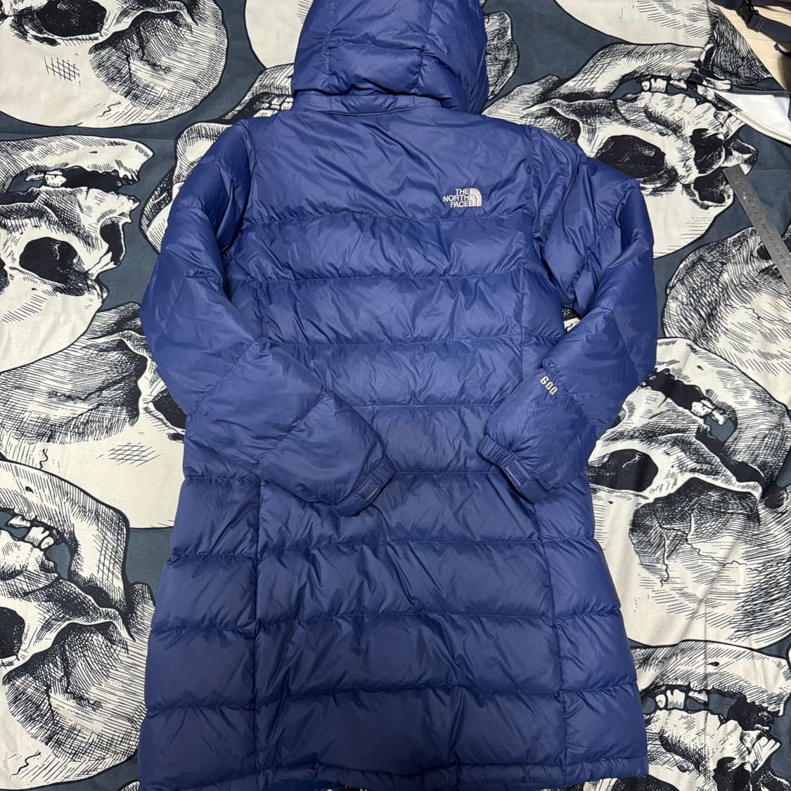 노스페이스 여성 구스다운 롱패딩 95 XL사이즈 상품이미지6