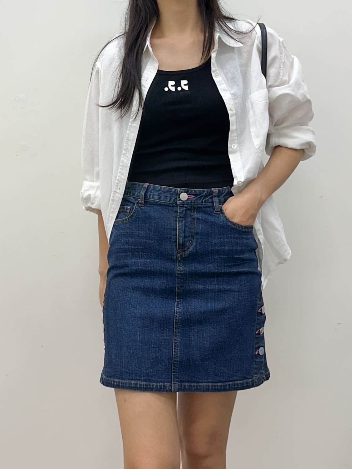 courreges / 꾸레쥬 데님 스커트  상품이미지4