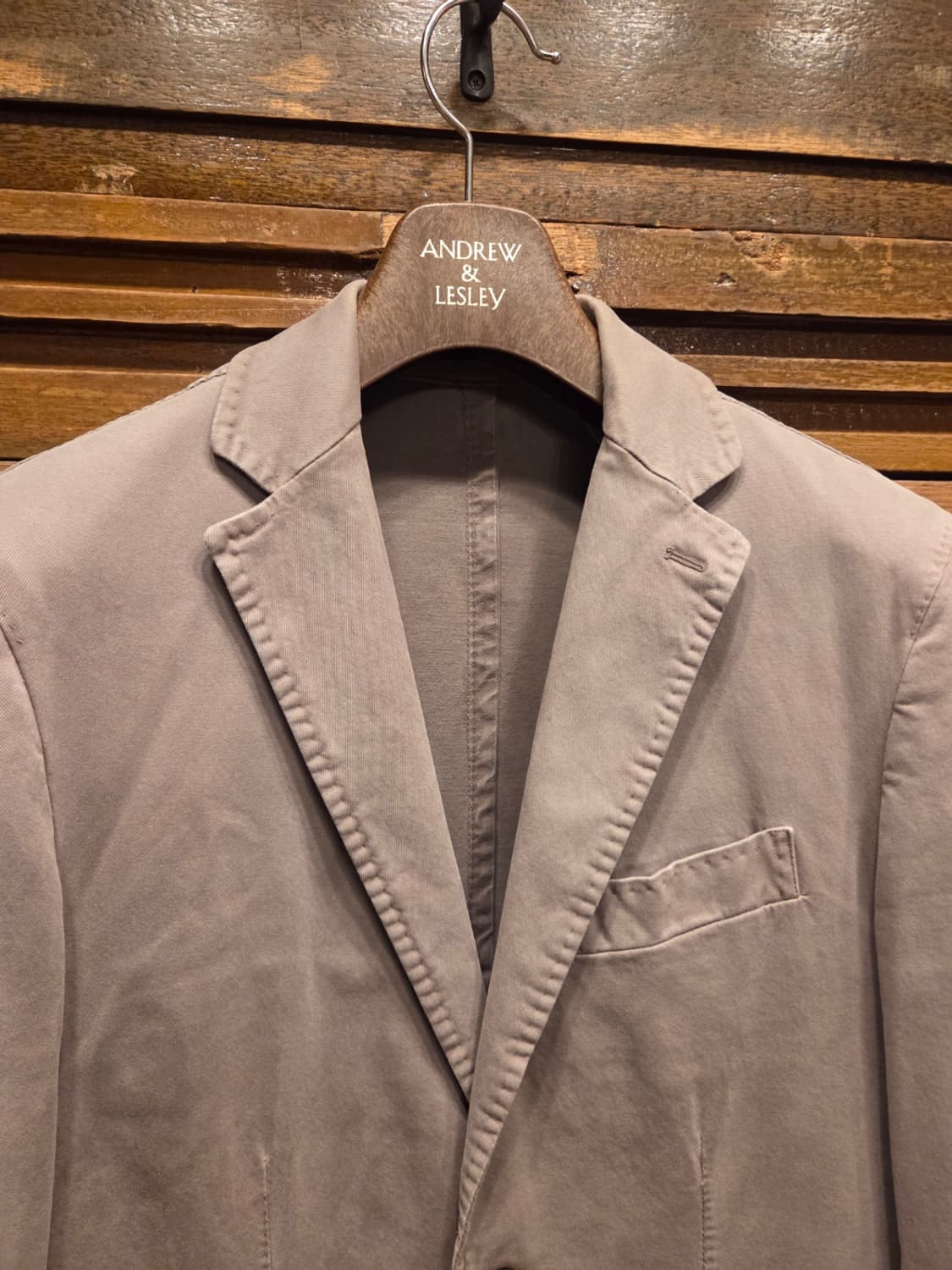 베나코 앤 폰타나 가먼트워싱 자켓 상품이미지3