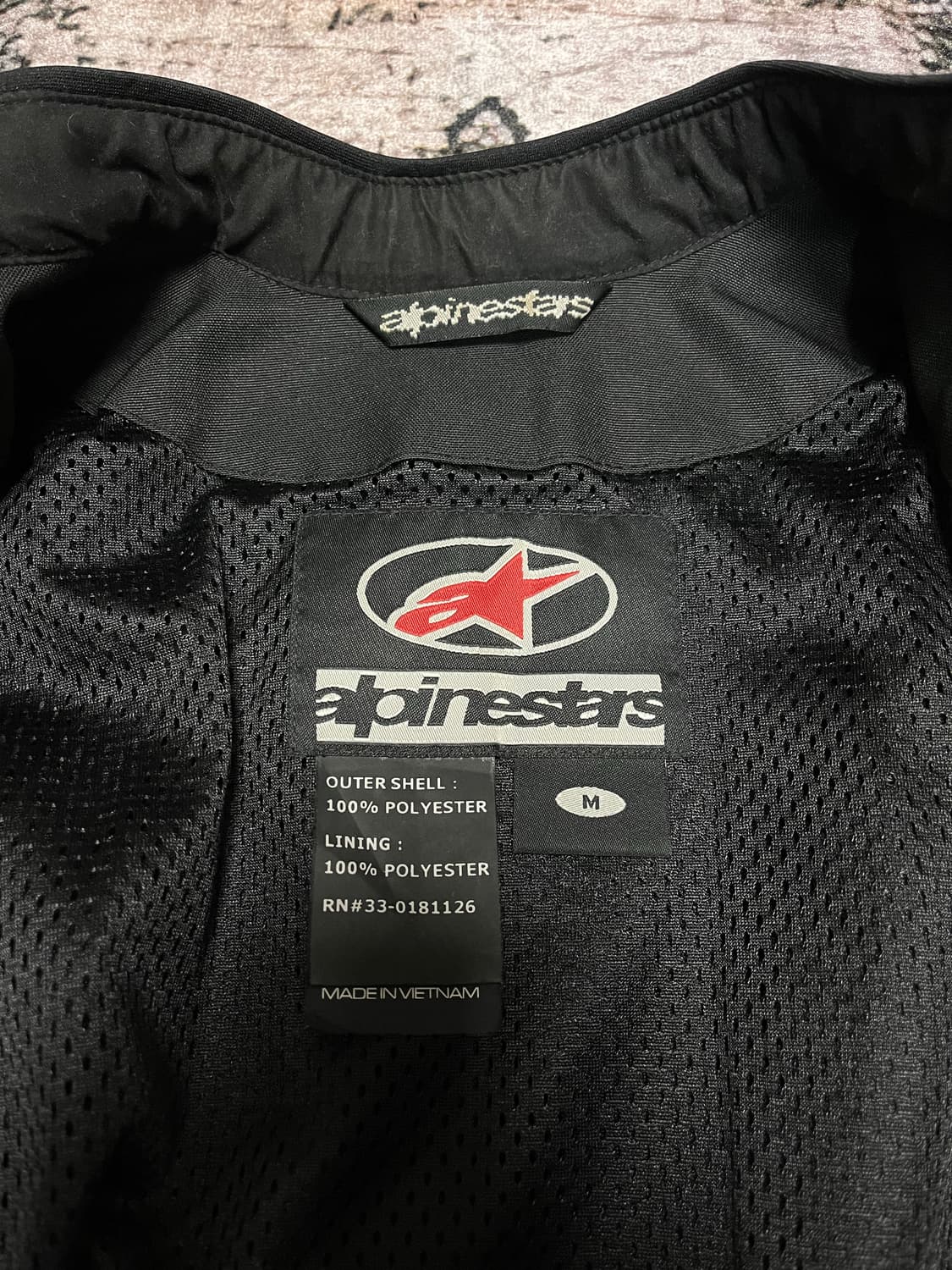 알파인스타 스나이퍼 에어 플로 카모플라쥬 바이커 자켓 (M) 상품이미지8