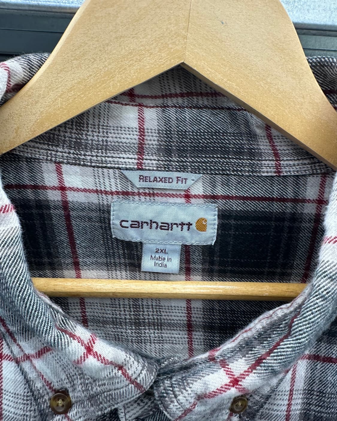 (2XL)칼하트 헤비울 체크셔츠-M1760 상품이미지3