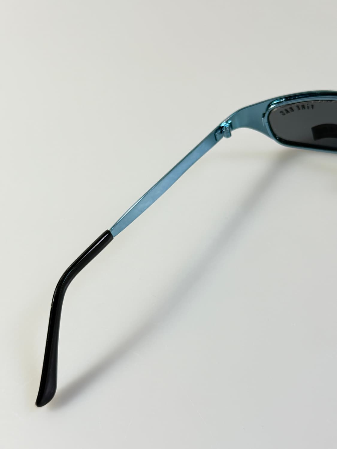 90s FIRE GAS 블루 메탈릭 스퀘어 빈티지 선글라스 상품이미지7