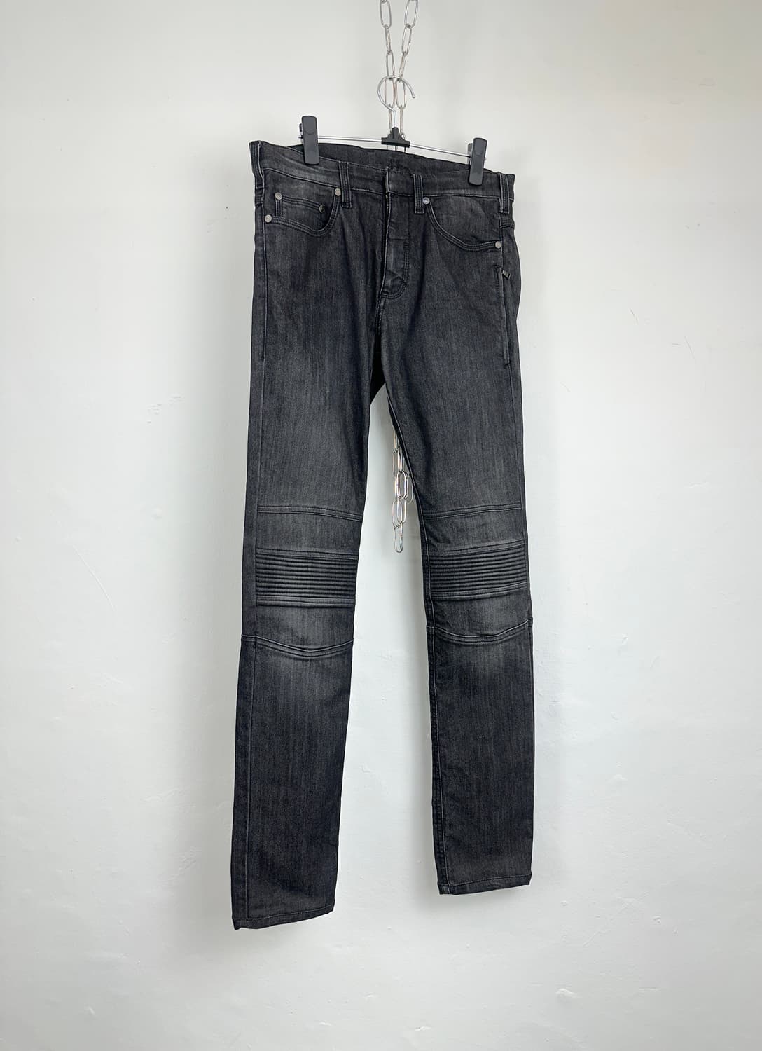 Neil Barrett Biker Panel Slim Jeans 상품이미지4