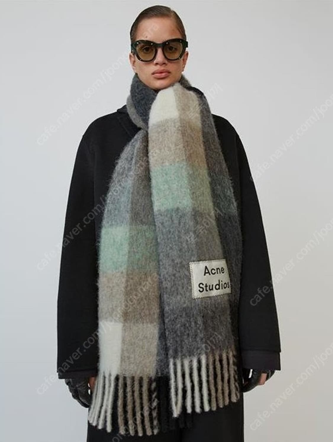 아크네 알파카 울 머플러 상품이미지7