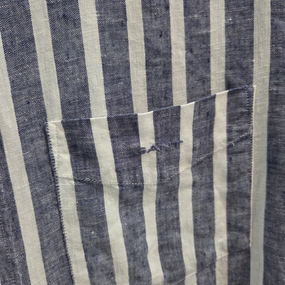 GANT 간트 레귤러핏 스트라이프 린넨 셔츠 상품이미지5