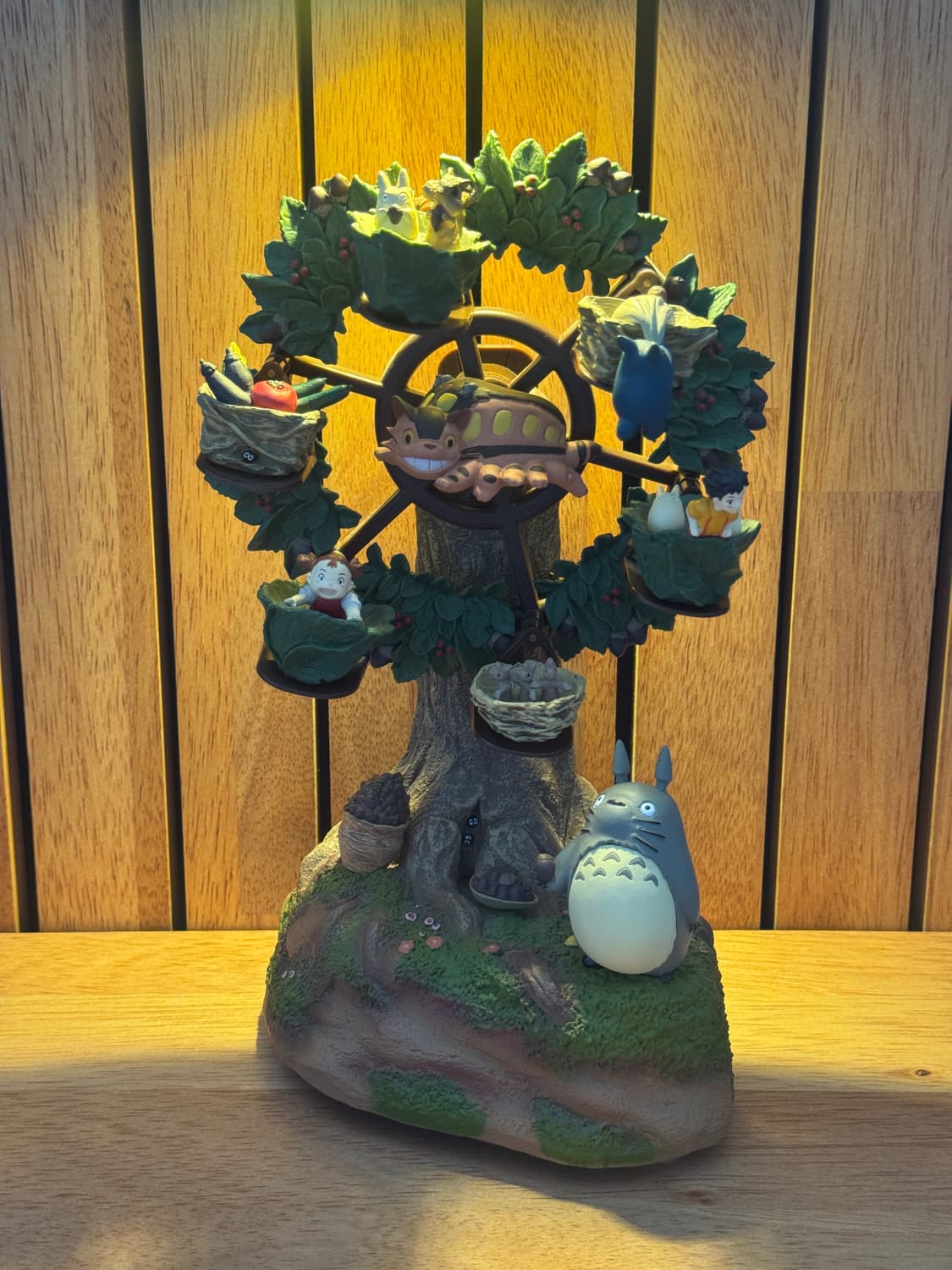 지브리 토토로 관람차 오르골 상품이미지1