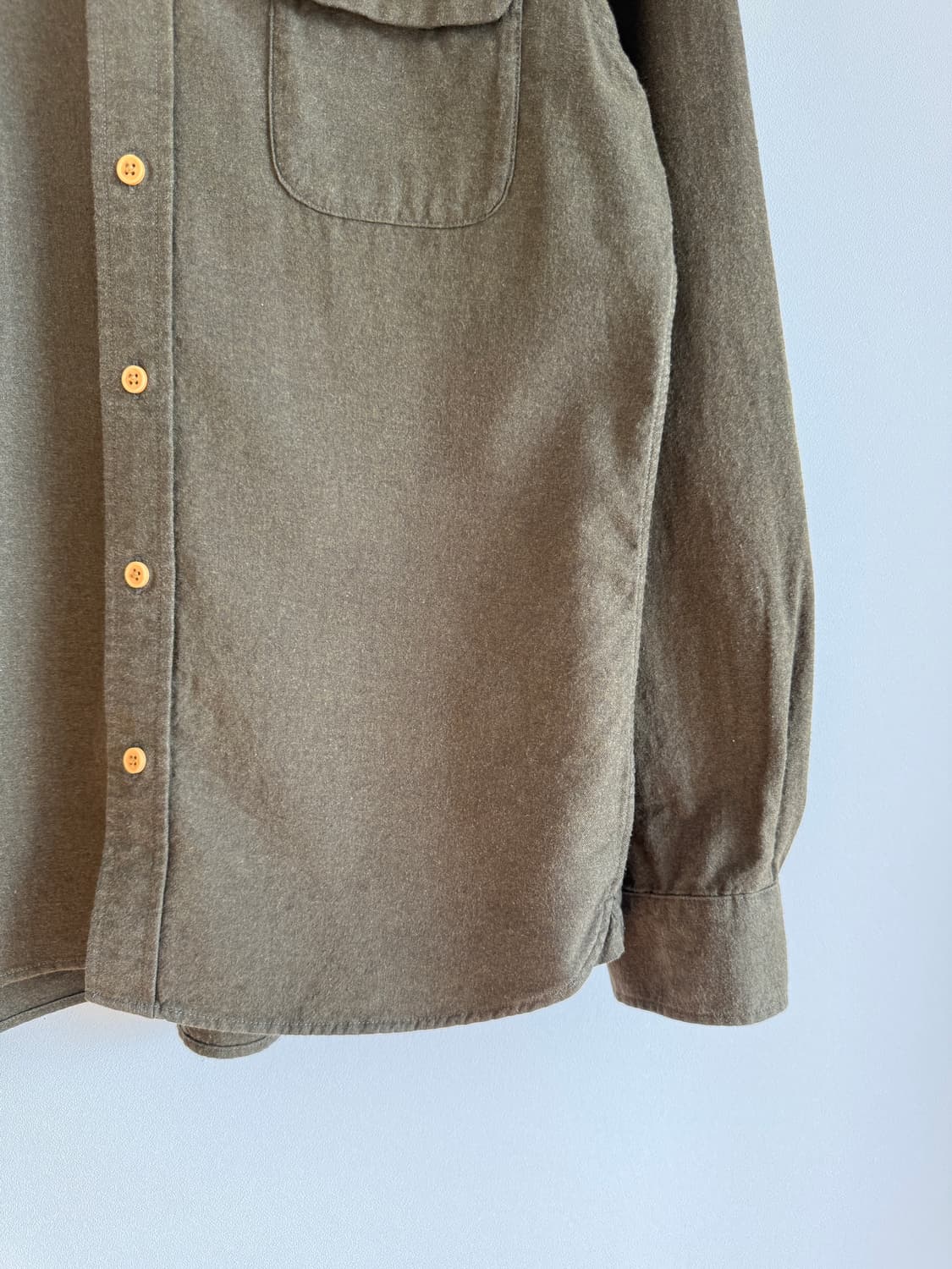 무인양품(MUJI) 울 블렌드 셔츠 상품이미지3