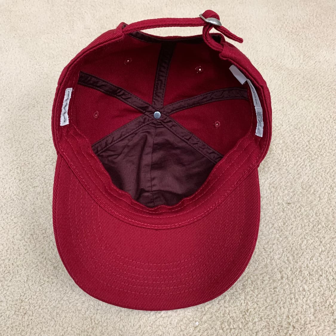 [S-M] 테프스토어즈(tefstores) HOME(Crimson) 볼캡 상품이미지5