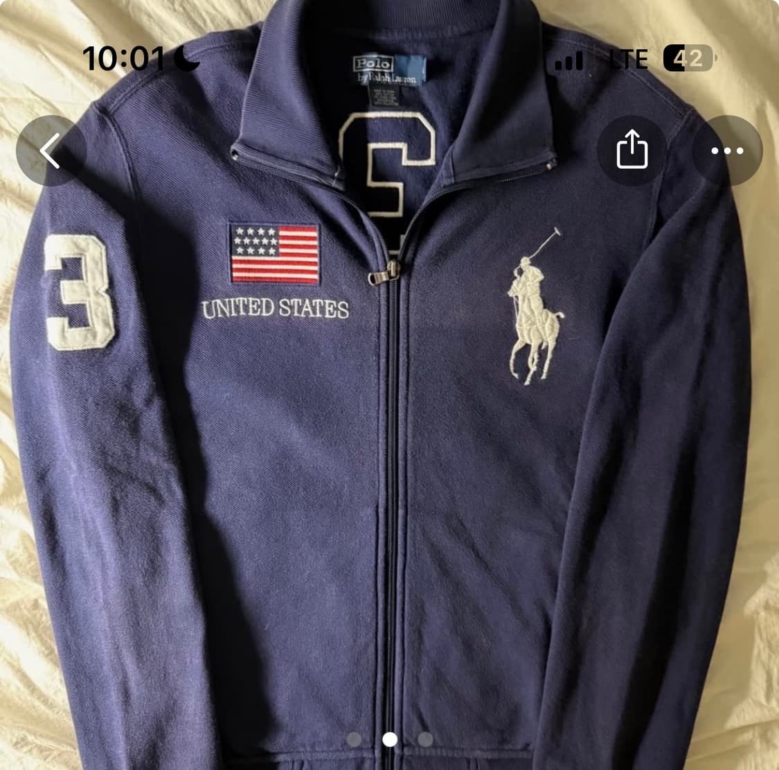 빅포니 성조기 집업 구합니다 상품이미지1