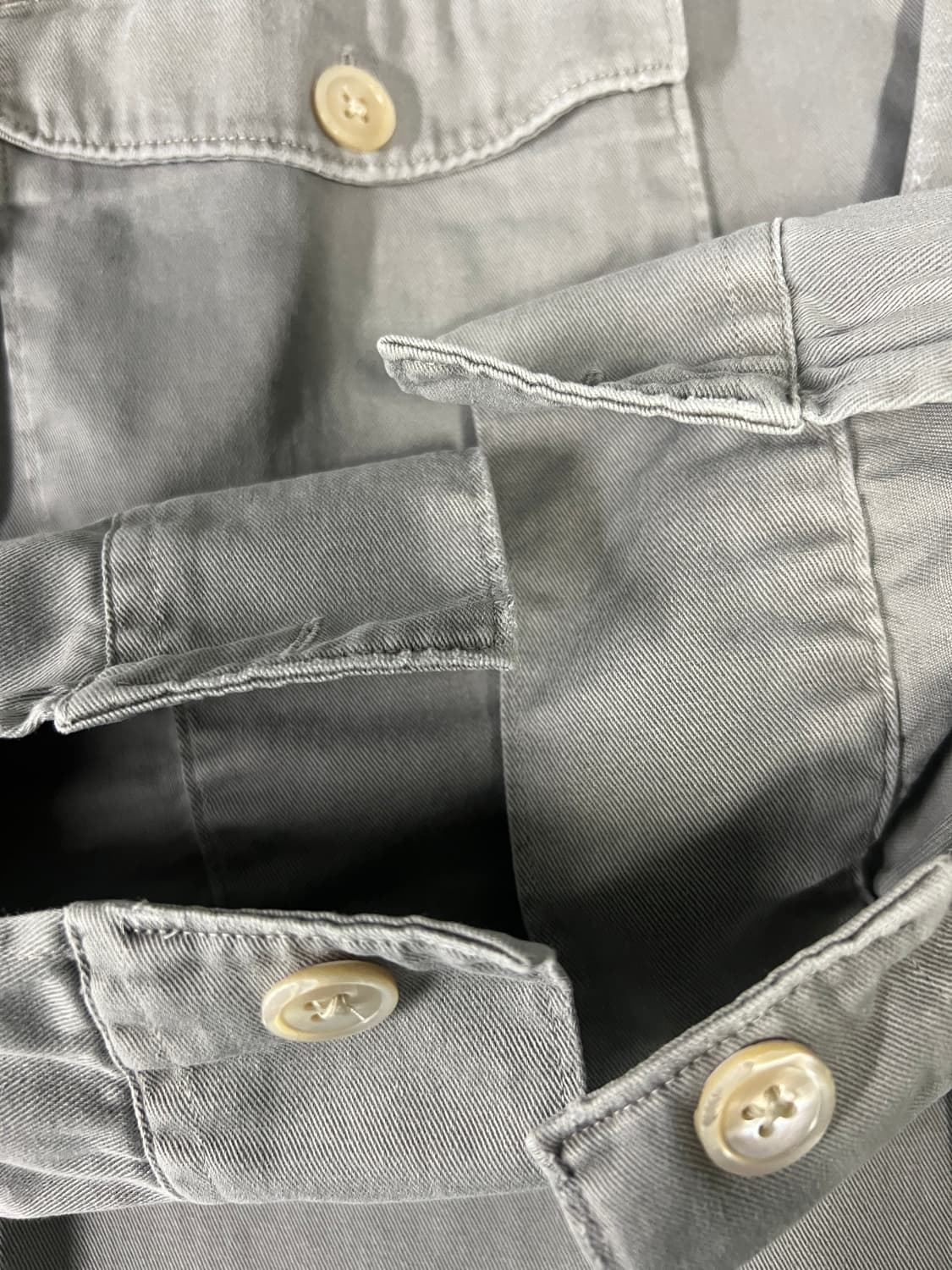 올세인츠 그레이 셔츠 L 상품이미지4