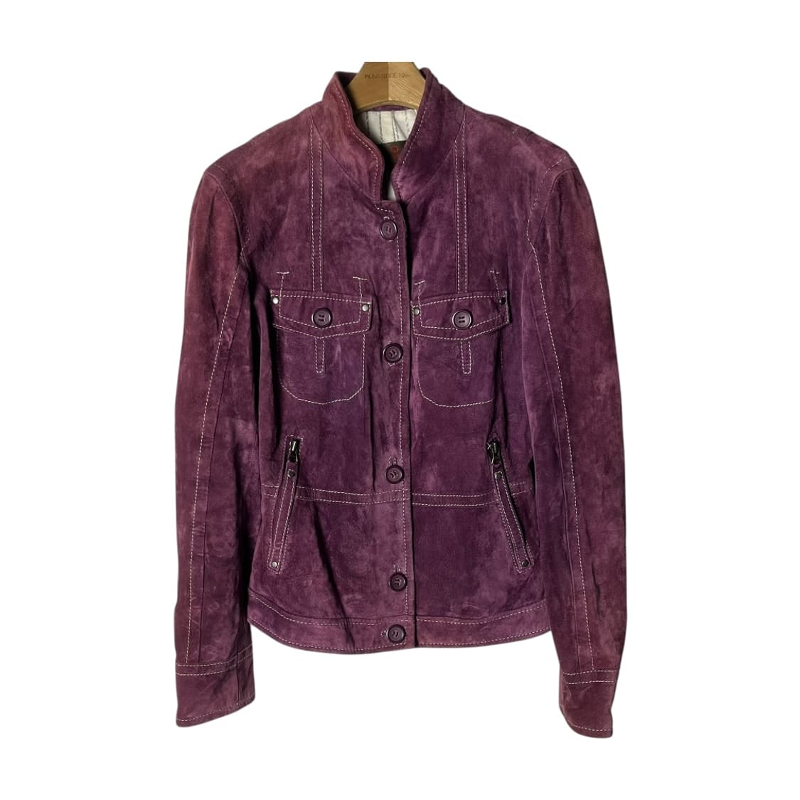 [Danier] 대니어 워시드 스웨이드 레더 자켓 상품이미지1