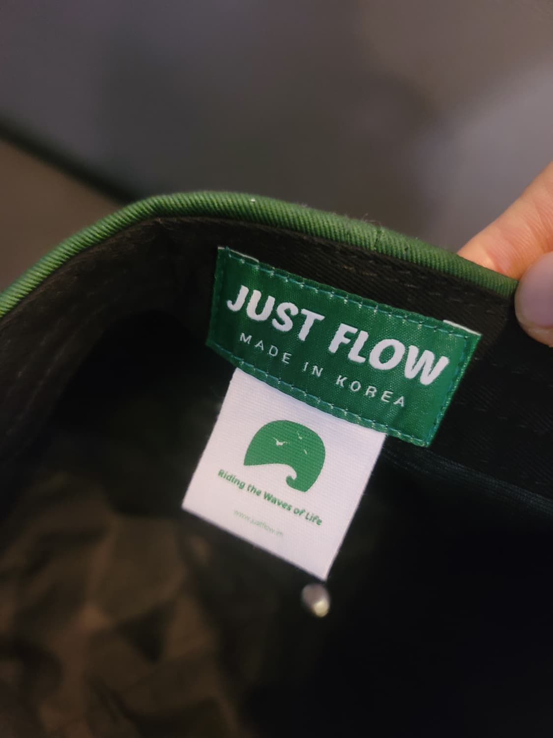 2종류 일괄)저스트 플로우 JUST FLOW 볼캡 상품이미지5