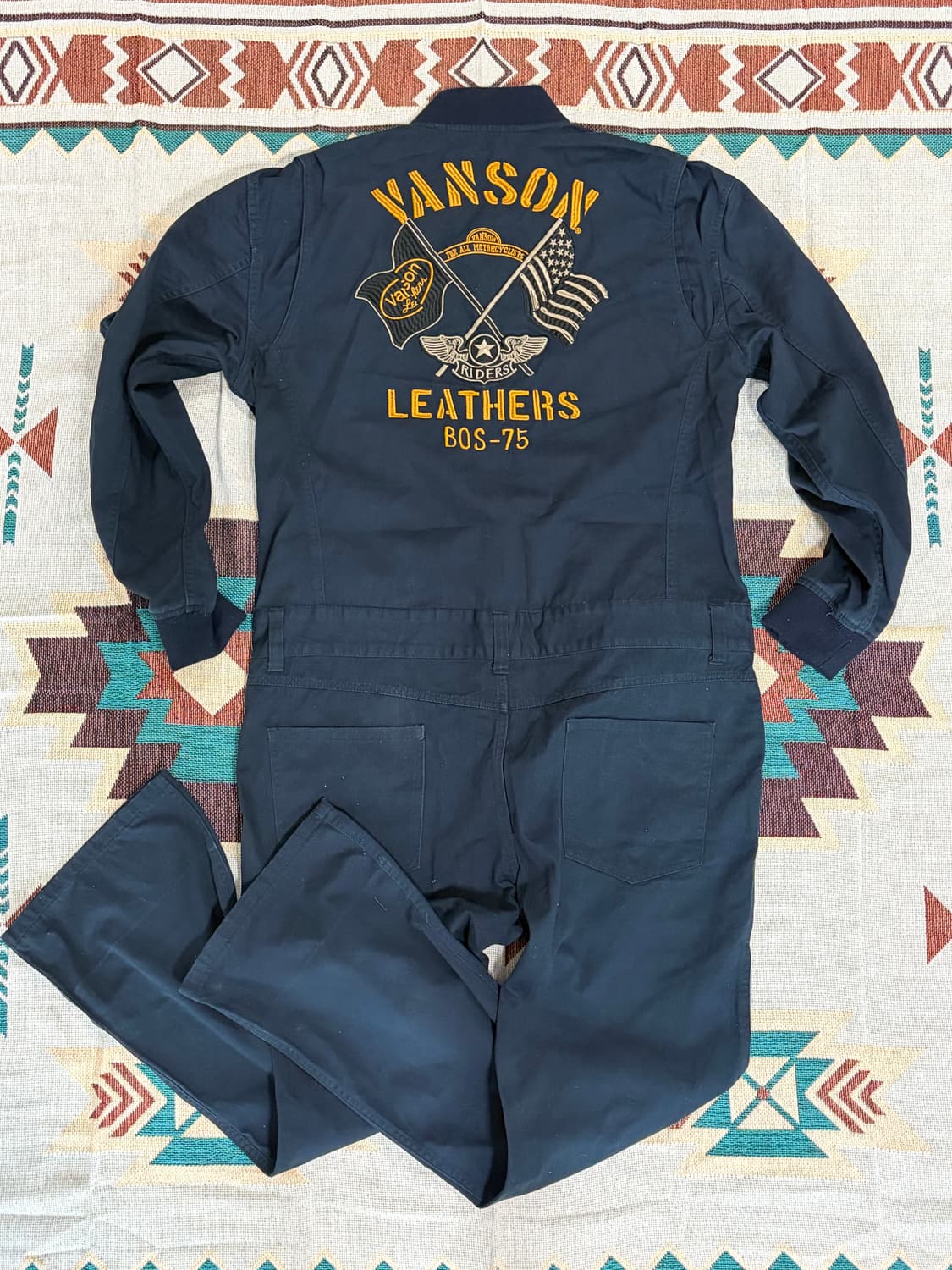 빅사이즈 밴슨 모터사이클 점프수트 커버올 상품이미지5