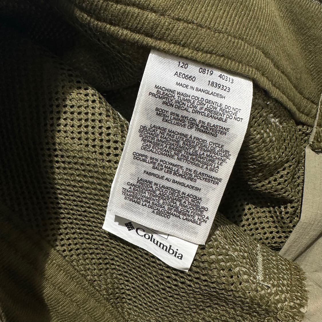 컬럼비아 립스탑 포켓 하프 팬츠 반바지 상품이미지7