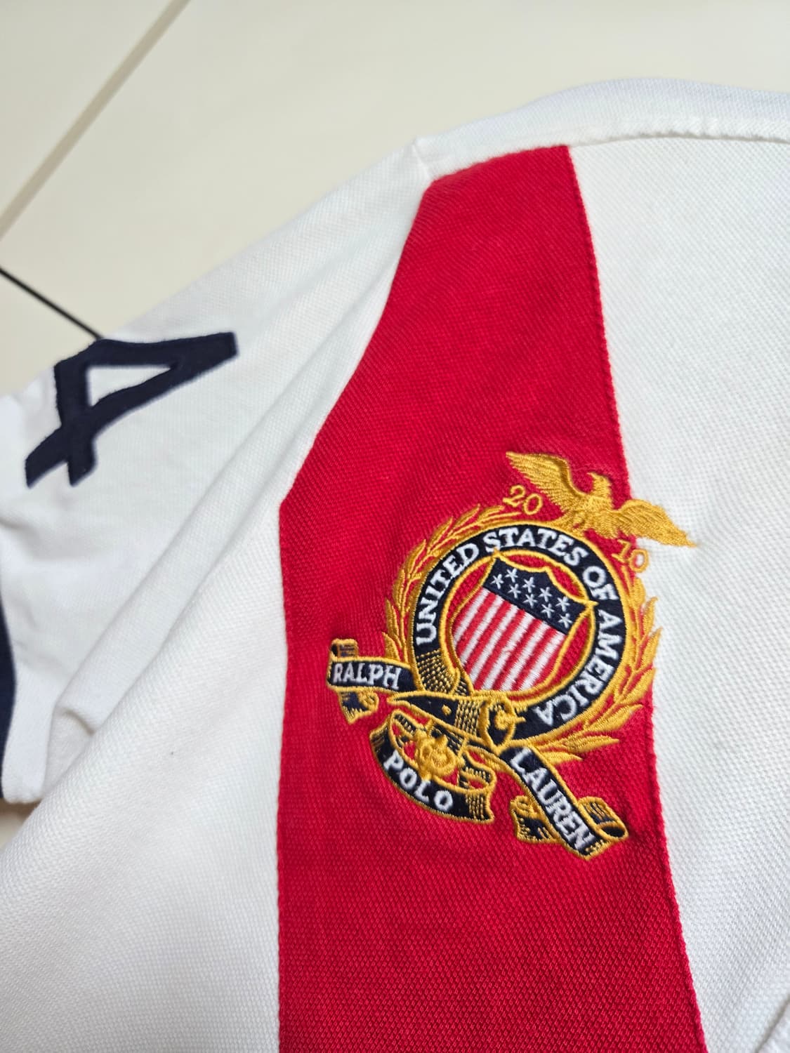 폴로 랄프로렌 빅포니 치프키프 성조기 PK 카라반팔티 상품이미지4