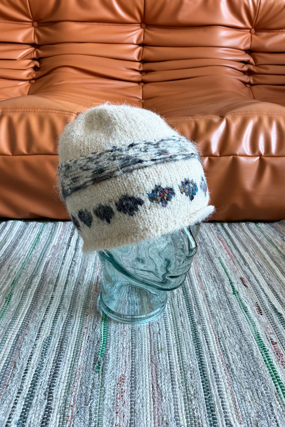 Ethnic Angora Beanie 상품이미지2
