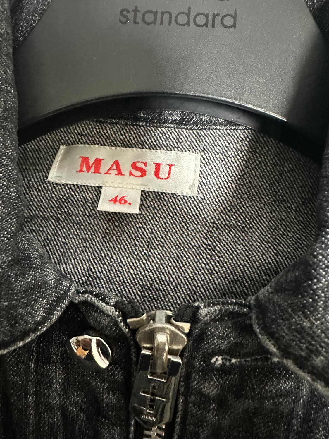 MASU faded denim truker jacket(46) 상품이미지3