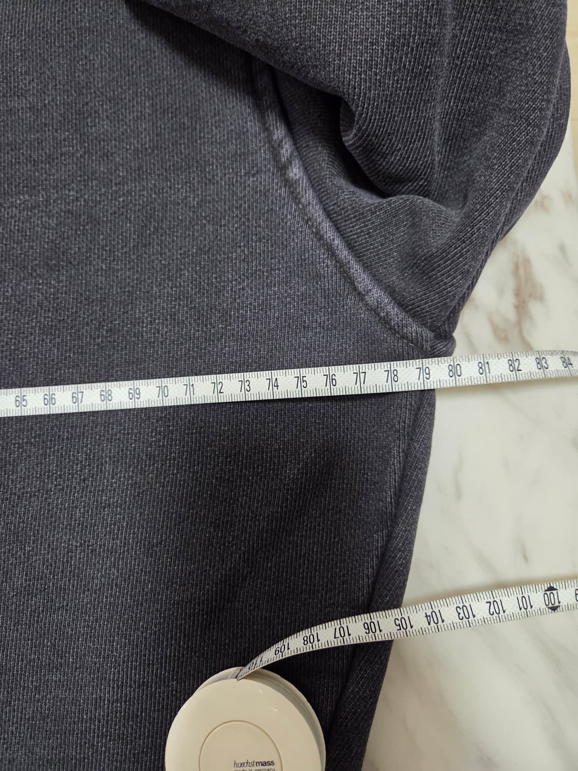 이지 시즌1 하프 집업 캐비어 후디 상품이미지8