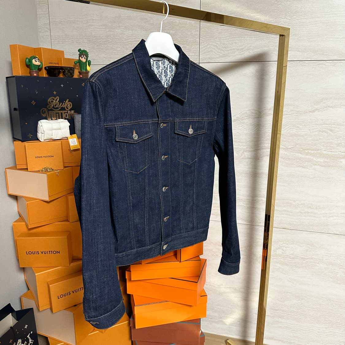 [50사이즈]디올 오블리크 청자켓 상품이미지2