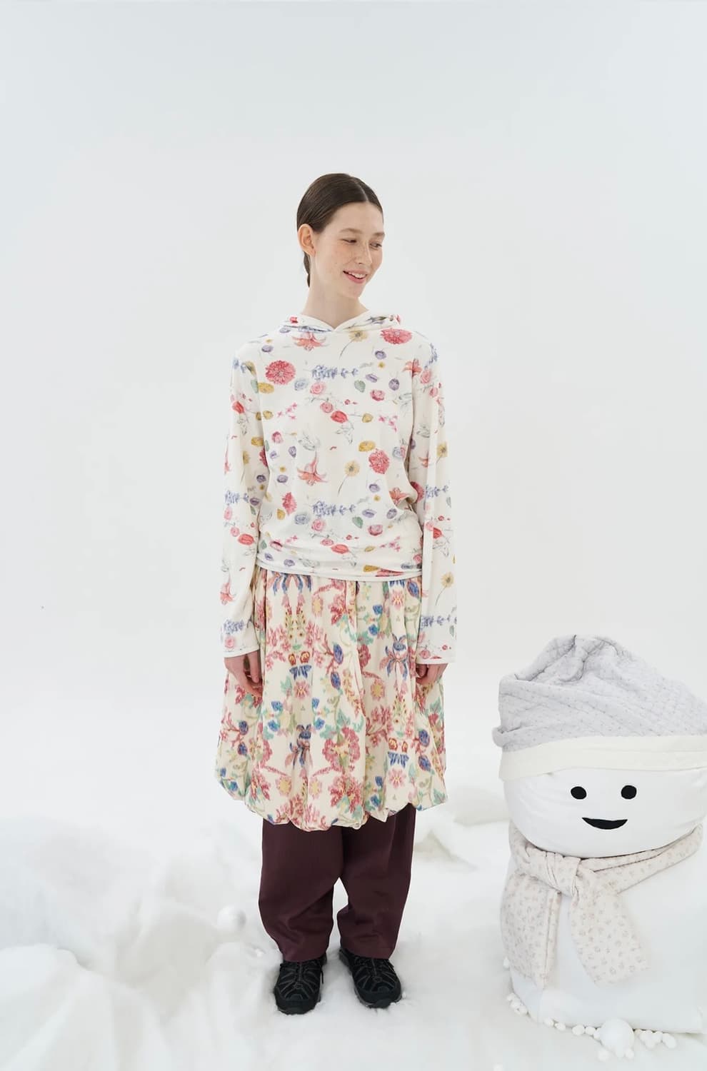 페스토 FLORAL BALLOON SKIRT APPLE 상품이미지3