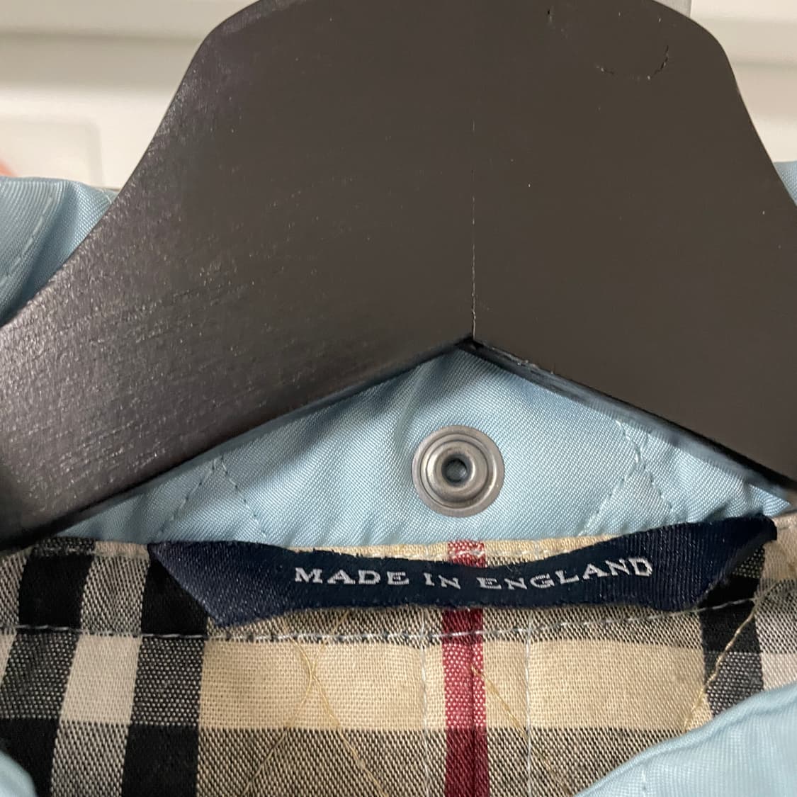 버버리 퀄팅 후드 자켓 블루 06(W)  상품이미지5