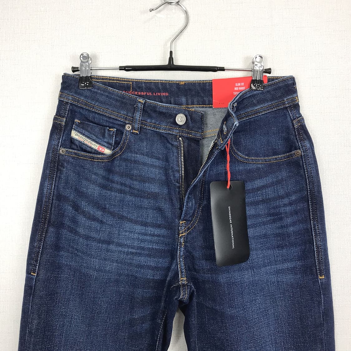 디젤 2004 슬림 테이퍼드진 데님 청바지 새상품 여성26 상품이미지3