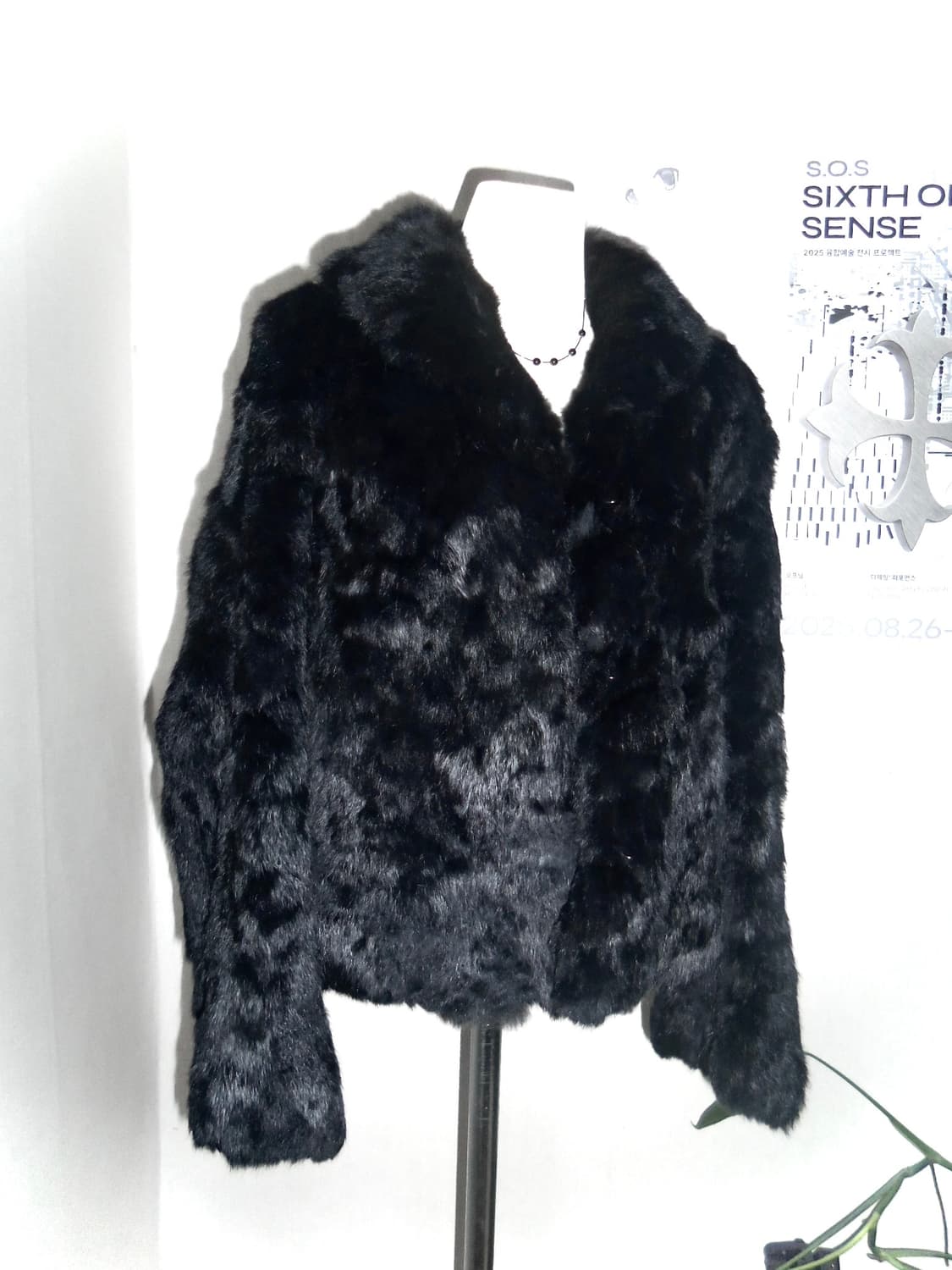 Rabbit fur jacket 상품이미지1