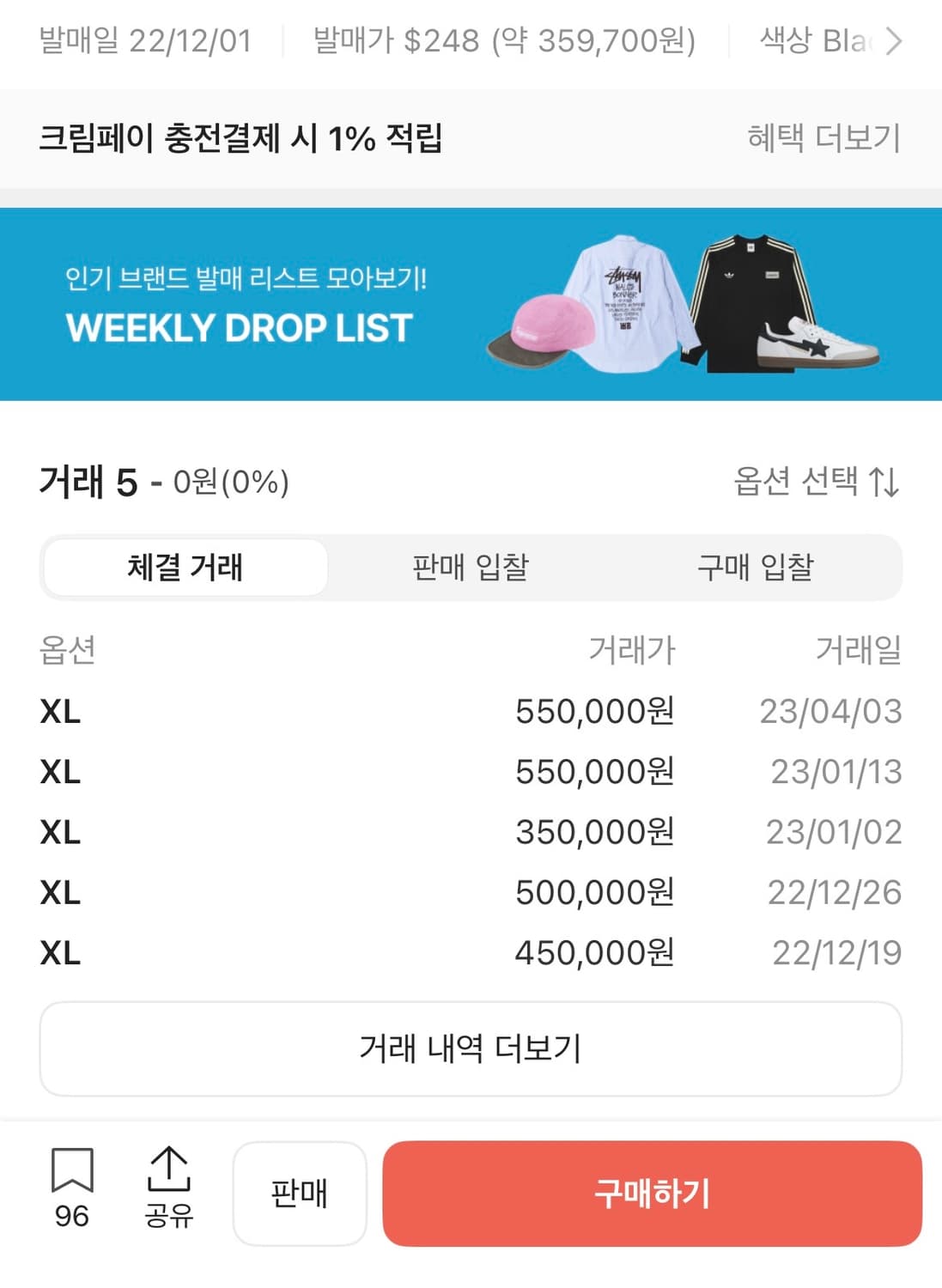 슈프림 x 트루 릴리전 집업 후드 스웨트셔츠 블랙 - 22FW 상품이미지4