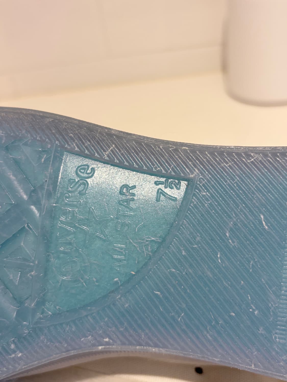 컨버스 척 70 하이 블랙/화이트 260 미착용 상품이미지6