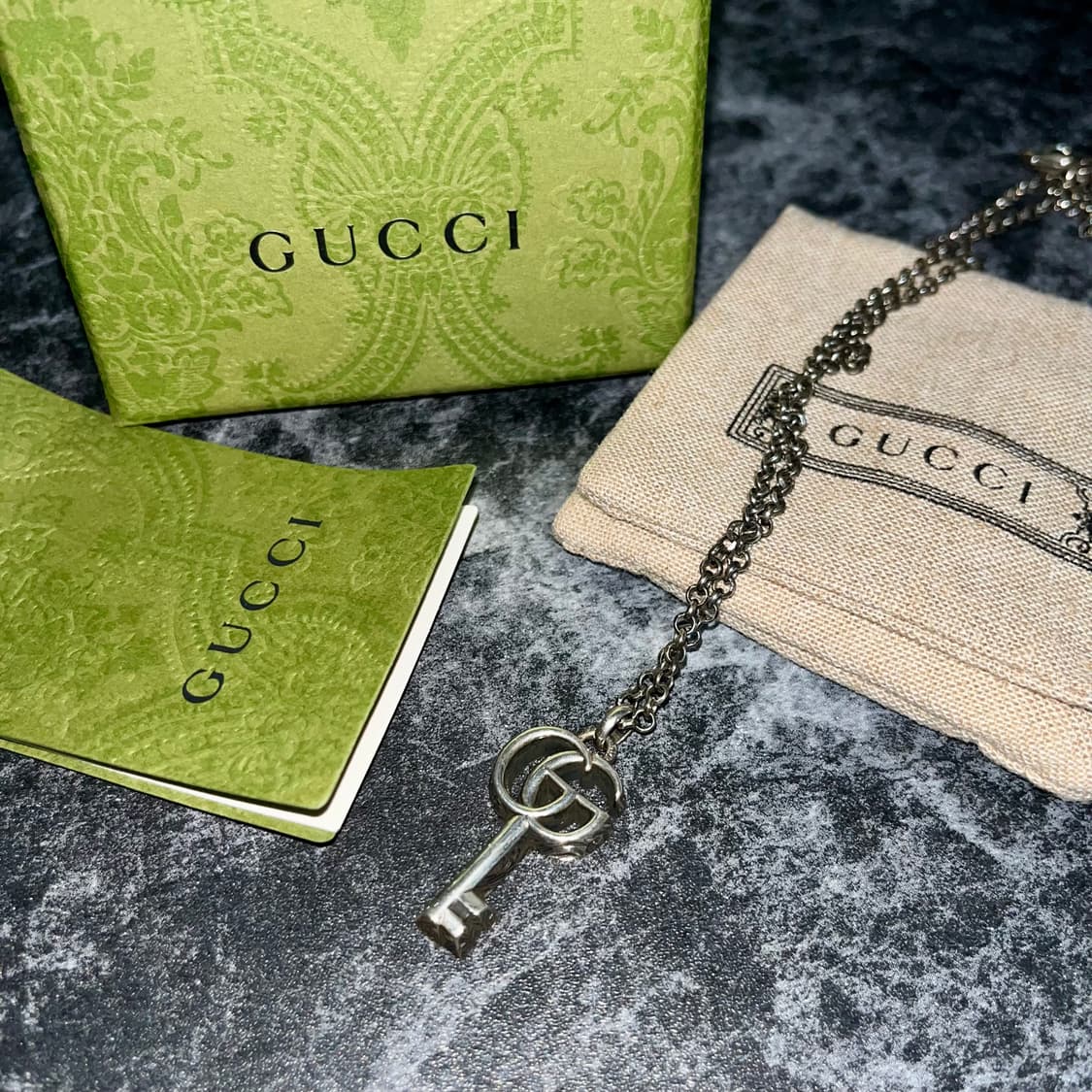 [Gucci]구찌 더블G 키 목걸이 상품이미지3