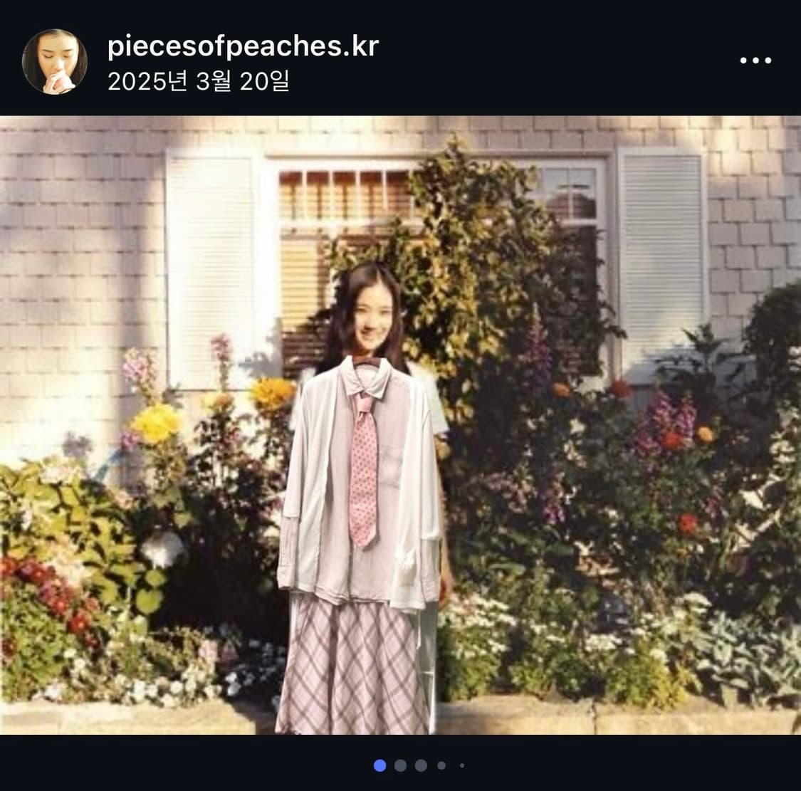 카모메 산장 핑크 교복 코디 상품이미지1